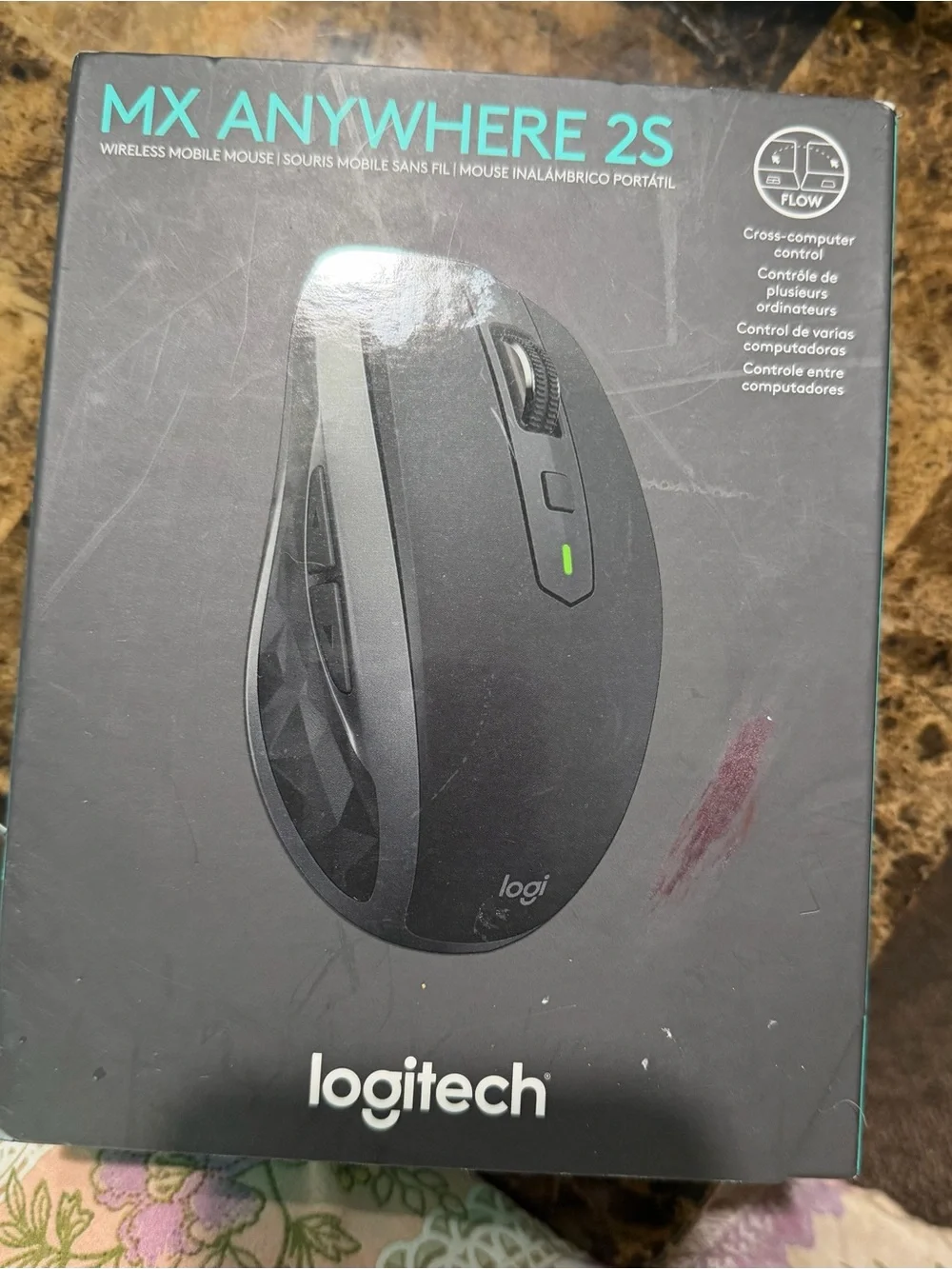 Logitech MX Anywhere 2S Wireless Mobile Mouse – Black